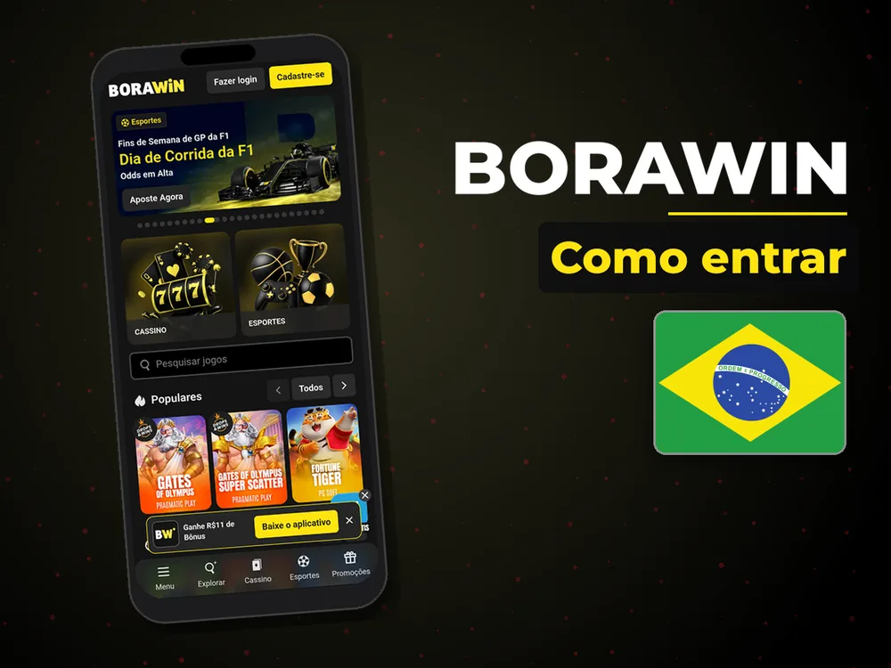 BoraWin - Como entrar